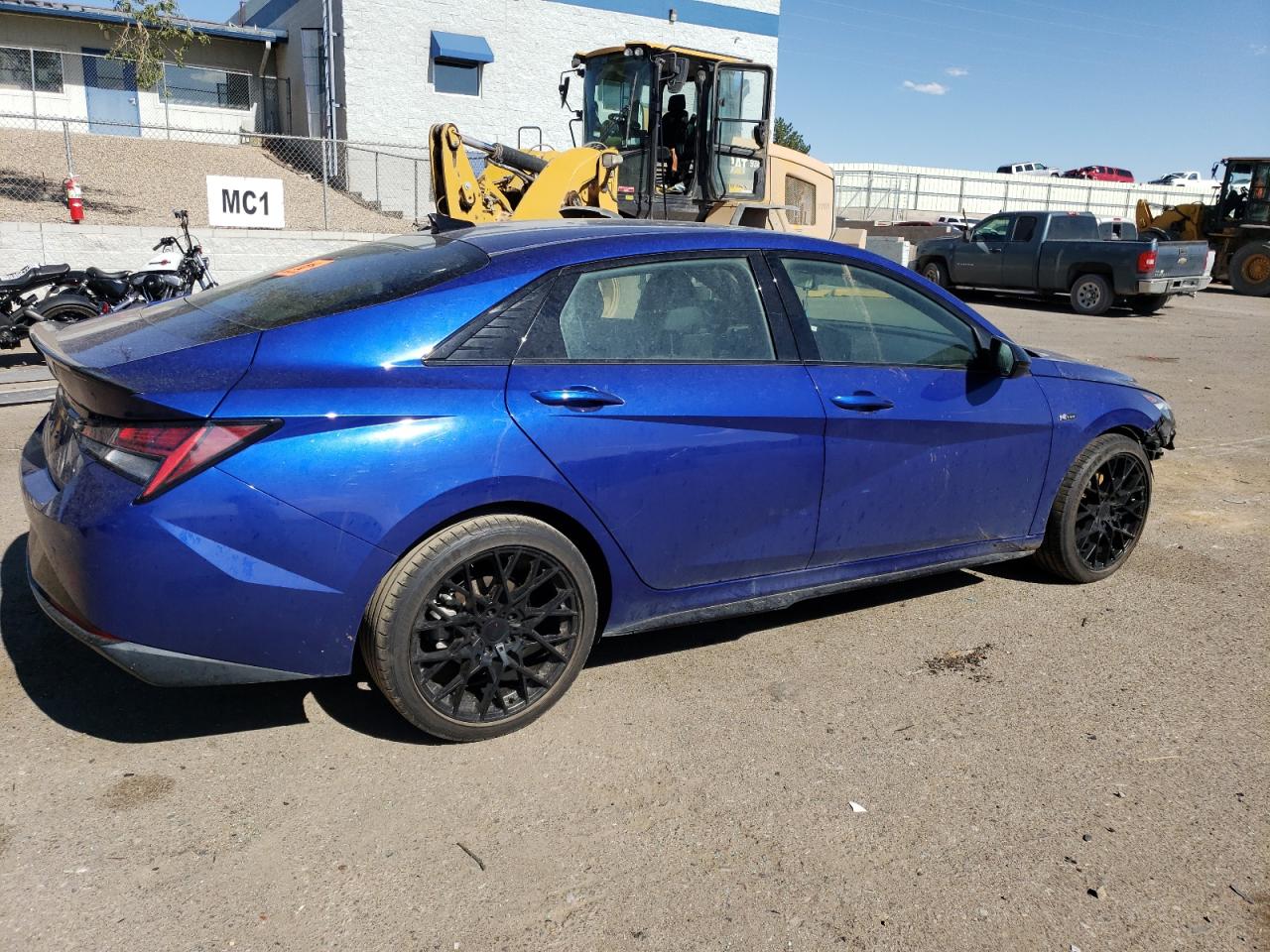 Image 3 of 2022 HYUNDAI ELANTRA N LINE 2022 with VIN KMHLR4AF1NU224855