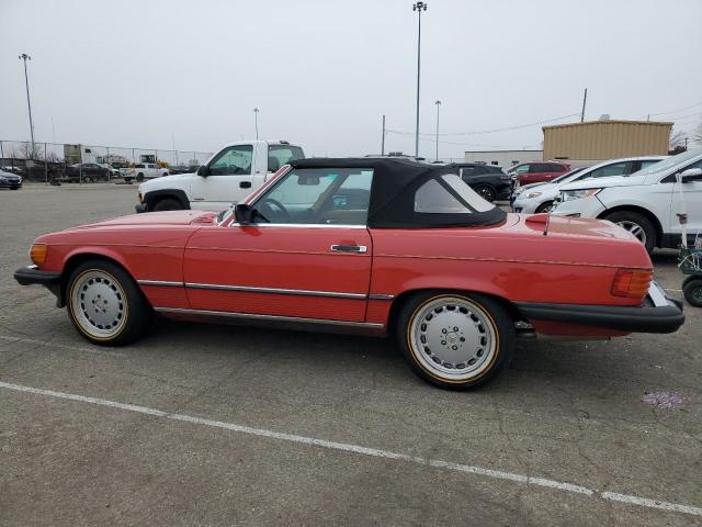 Изображение 2 1987 MERCEDES-BENZ 560 SL 1987 с VIN WDBBA48D6HA058865