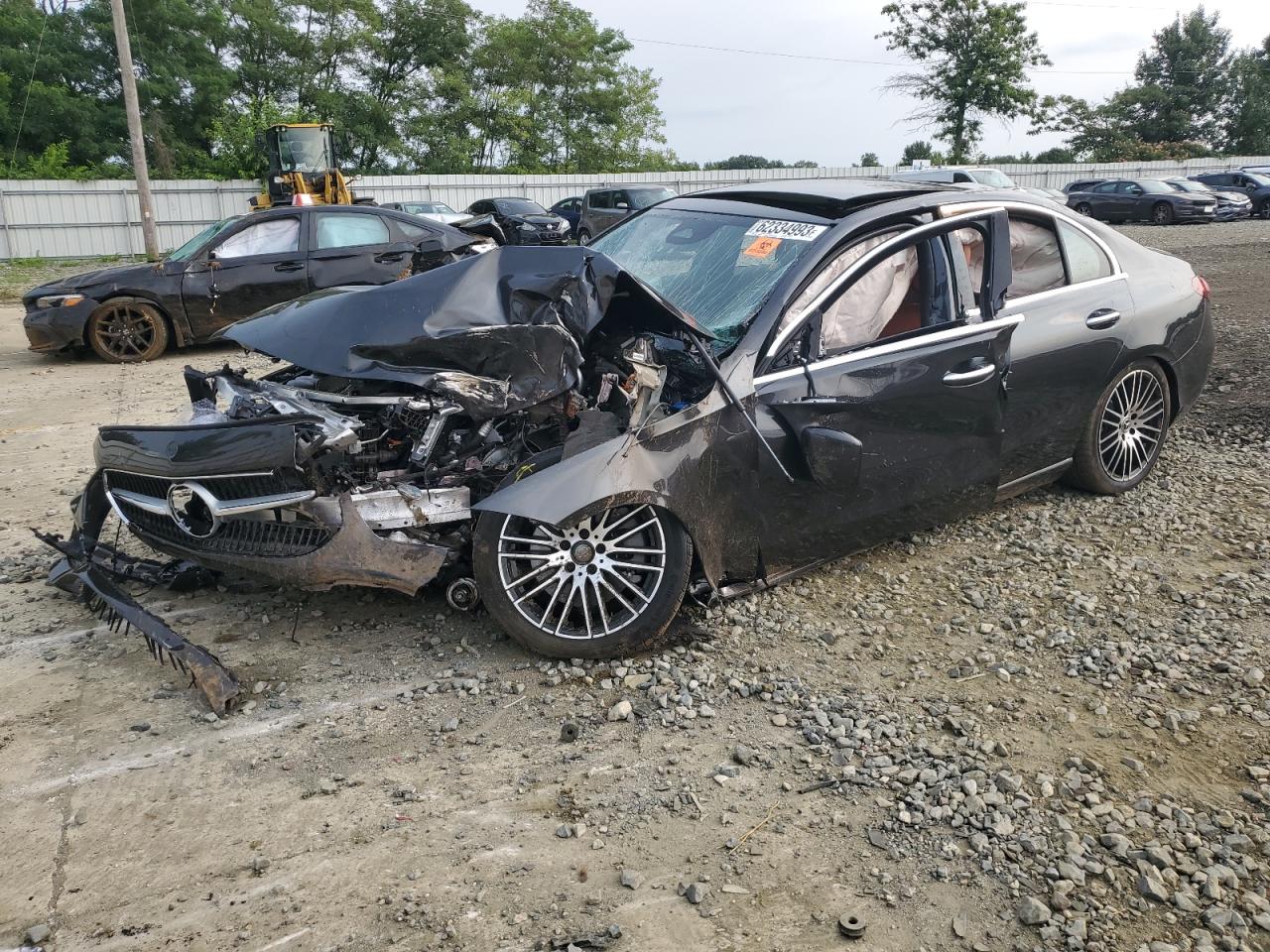 Image 1 of 2023 MERCEDES-BENZ C 300 4MATIC 2023 with VIN W1KAF4HB9PR136932