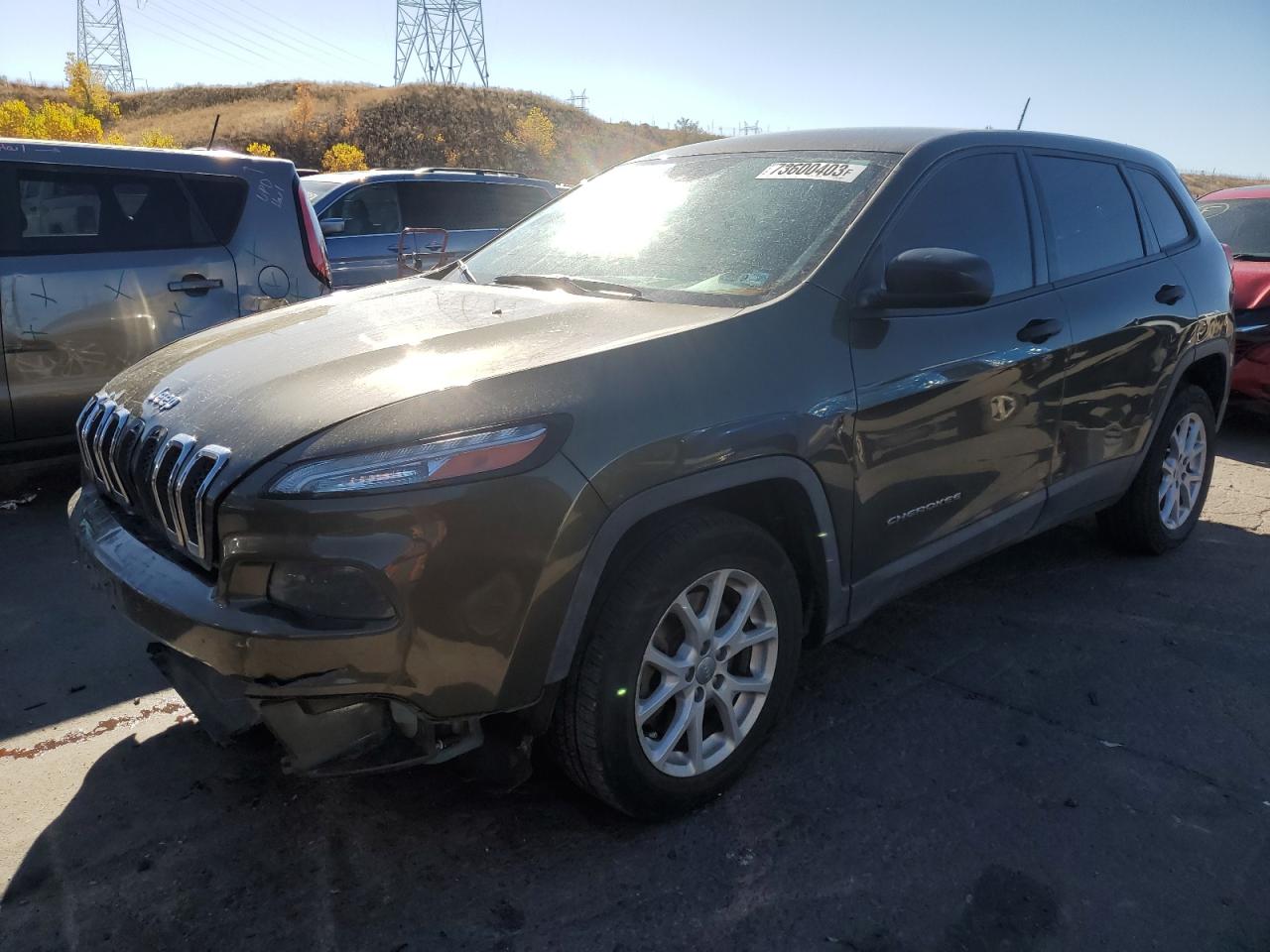 Obraz 1 z 2015 JEEP CHEROKEE SPORT 2015 z VIN 1C4PJLABXFW589819