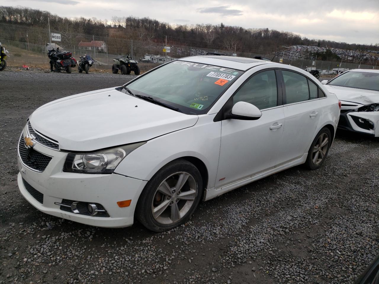 Изображение 1 2014 CHEVROLET CRUZE LT 2014 с VIN 1G1PE5SB6E7233321