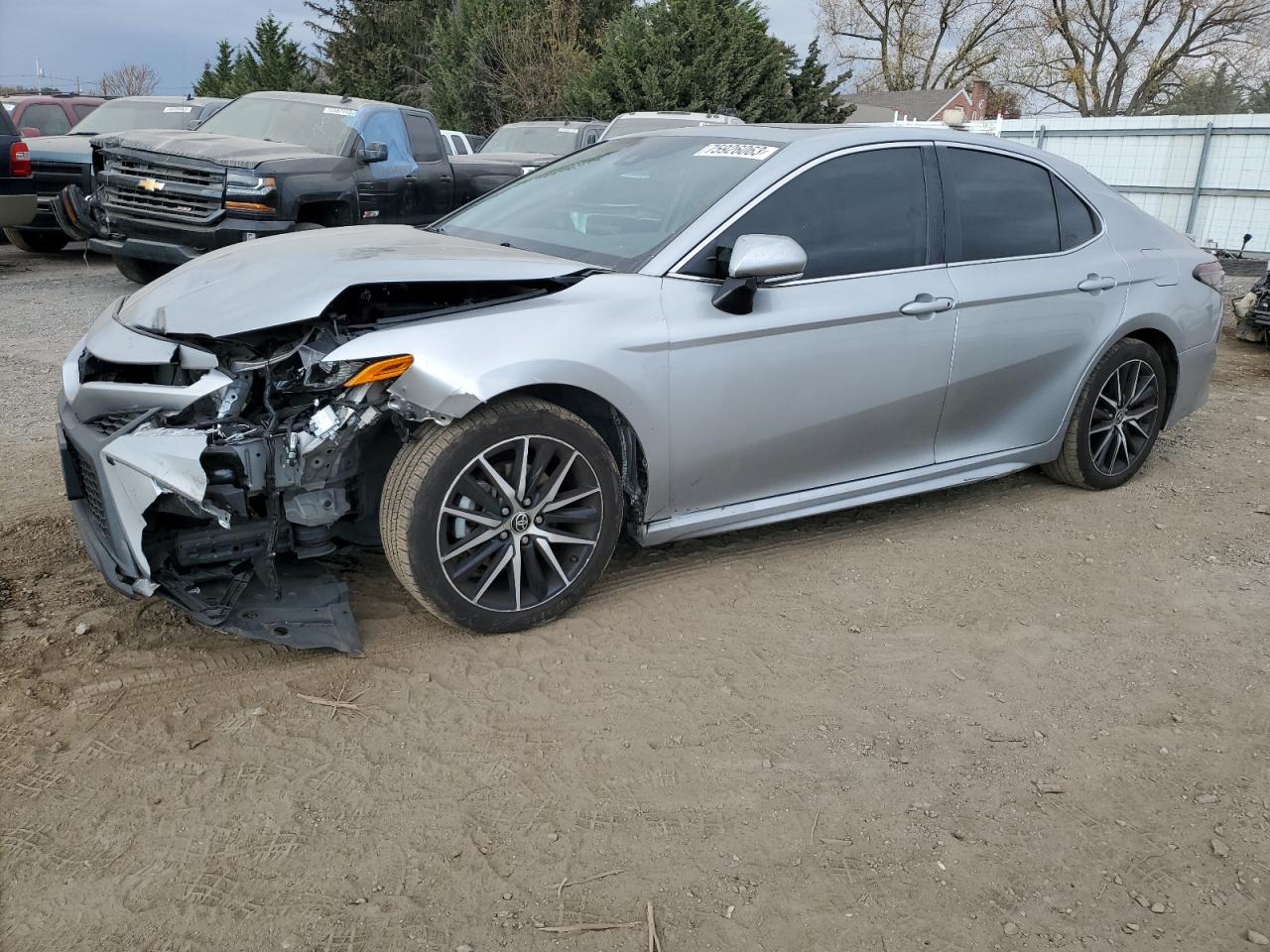 Image 1 of 2022 TOYOTA CAMRY NIGHT SHADE 2022 with VIN 4T1S11AK6NU632556