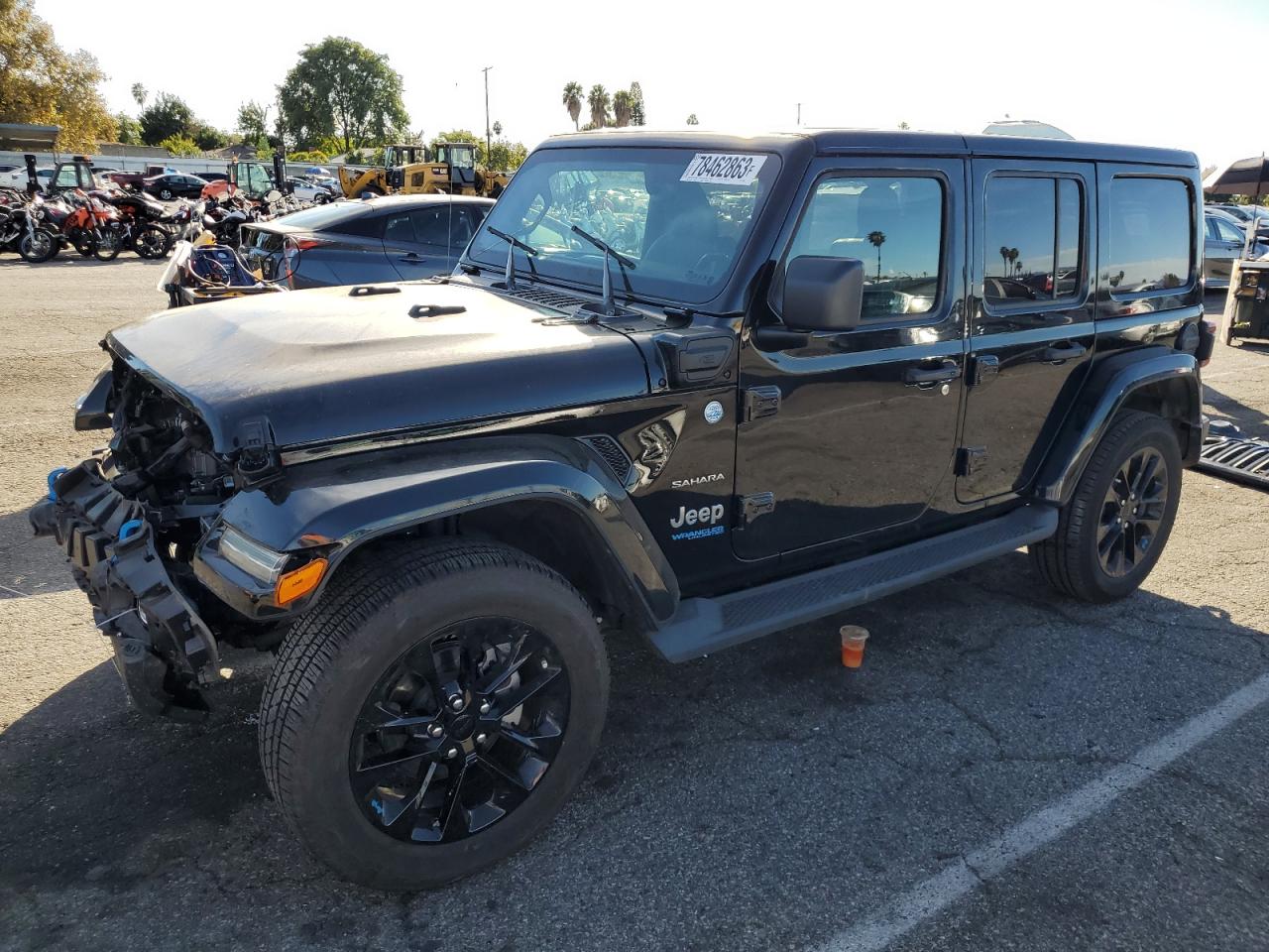 2022 JEEP WRANGLER UNLIMITED SAHARA 4XE 2022 image