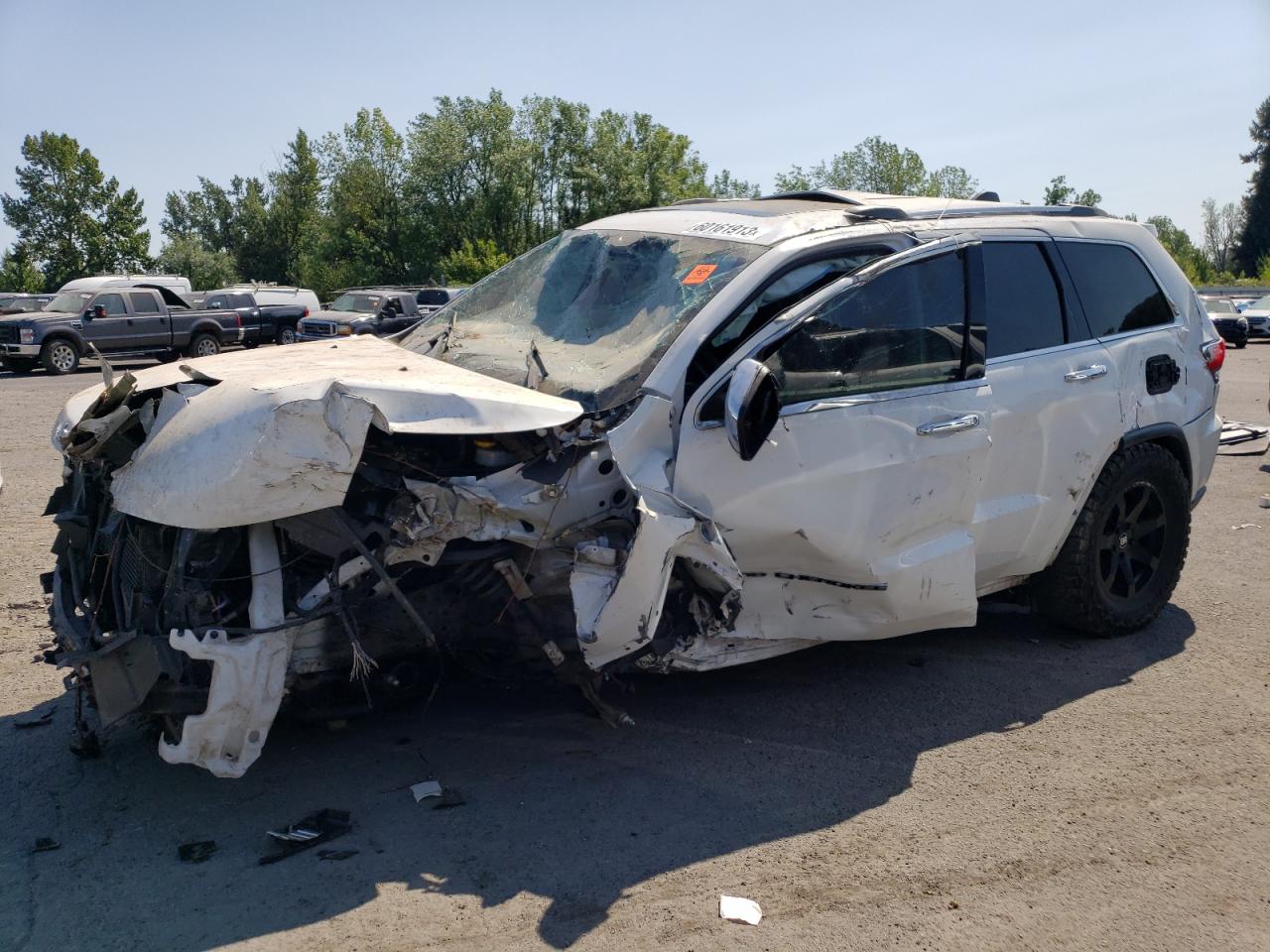 Image 1 of 2018 JEEP GRAND CHEROKEE LIMITED 2018 with VIN 1C4RJFBMXJC436779