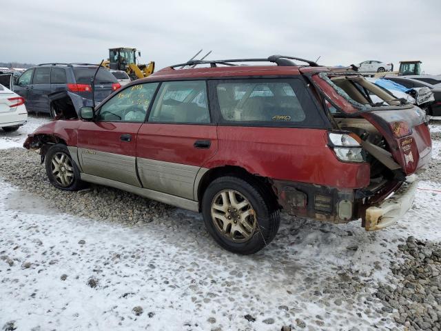 Image 2 of 2003 SUBARU LEGACY OUTBACK AWP 2003 with VIN 4S3BH675X37655302
