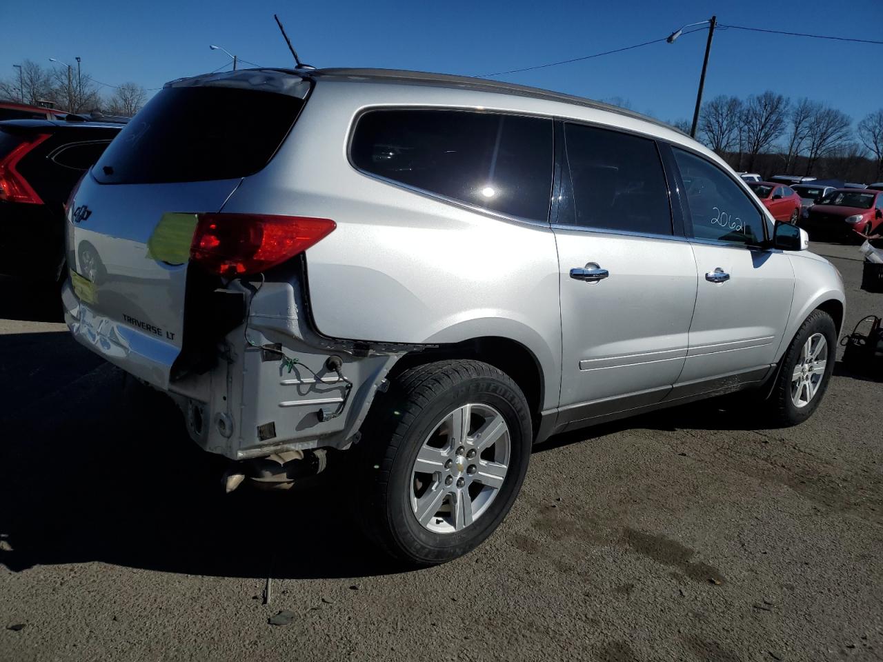 Изображение 3 2012 CHEVROLET TRAVERSE LT 2012 с VIN 1GNKRJED2CJ187036