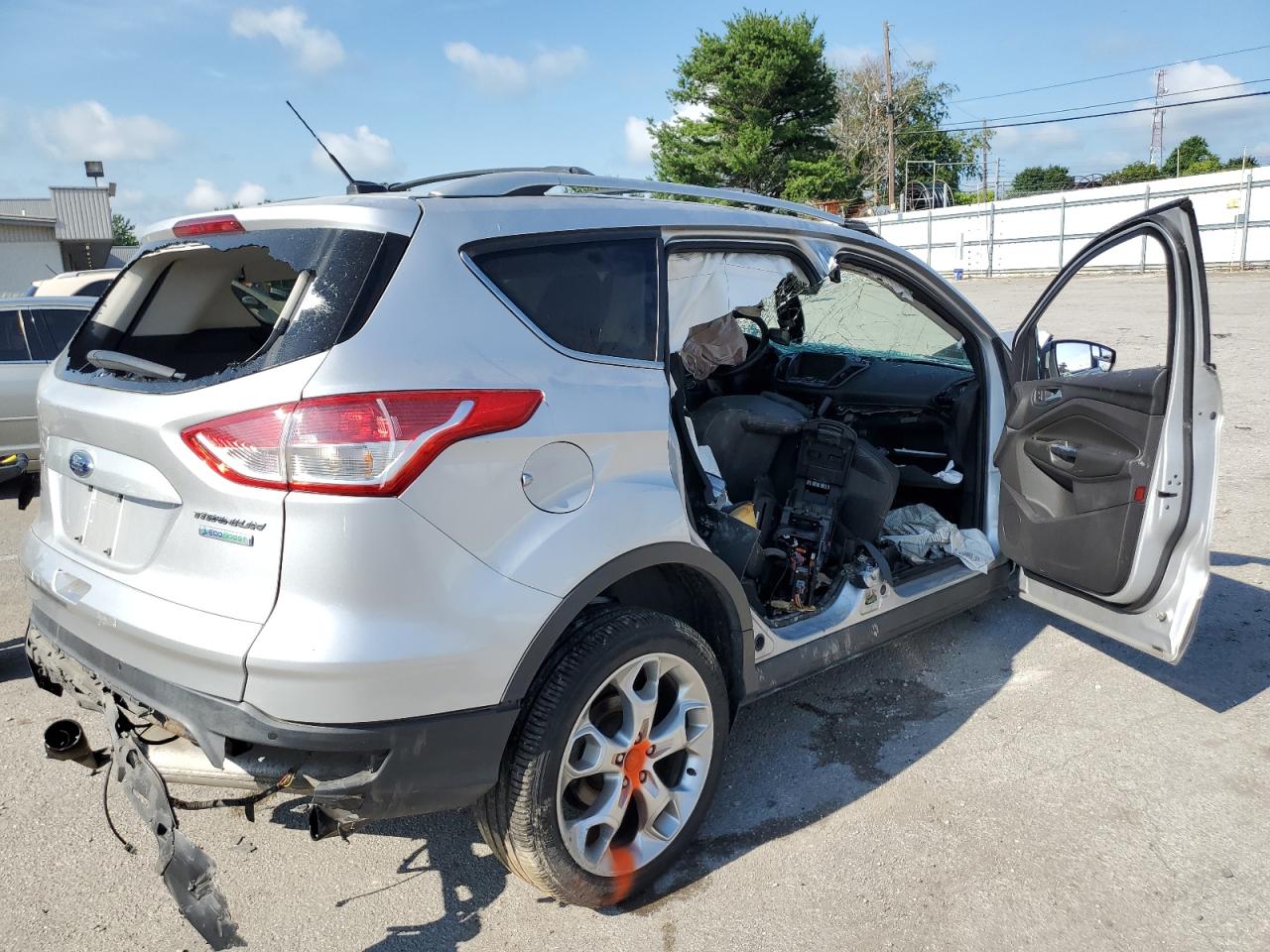 Obraz 3 z 2013 FORD ESCAPE TITANIUM 2013 z VIN 1FMCU0J92DUB53312