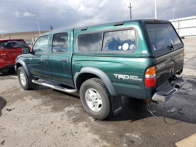 Изображение 2 2002 TOYOTA TACOMA DOUBLE CAB 2002 с VIN 5TEHN72N72Z024689