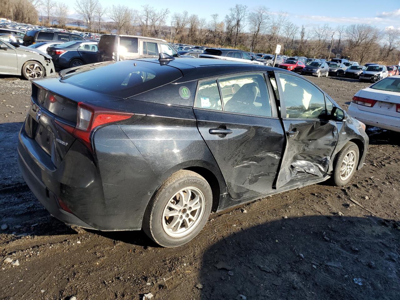 Image 3 of 2019 TOYOTA PRIUS  2019 with VIN JTDL9RFU3K3009908