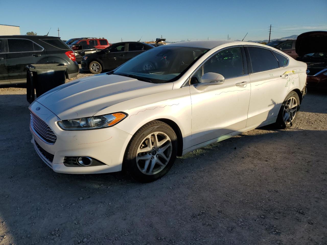 Image 1 of 2014 FORD FUSION SE 2014 with VIN 3FA6P0HD1ER286399