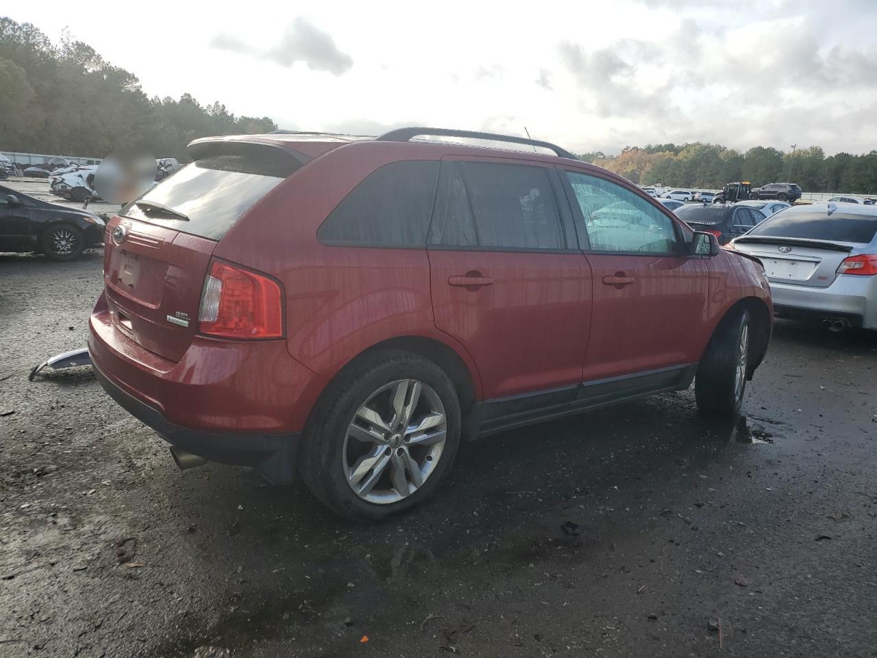 Image 3 of 2013 FORD EDGE SEL 2013 with VIN 2FMDK3J96DBB34991