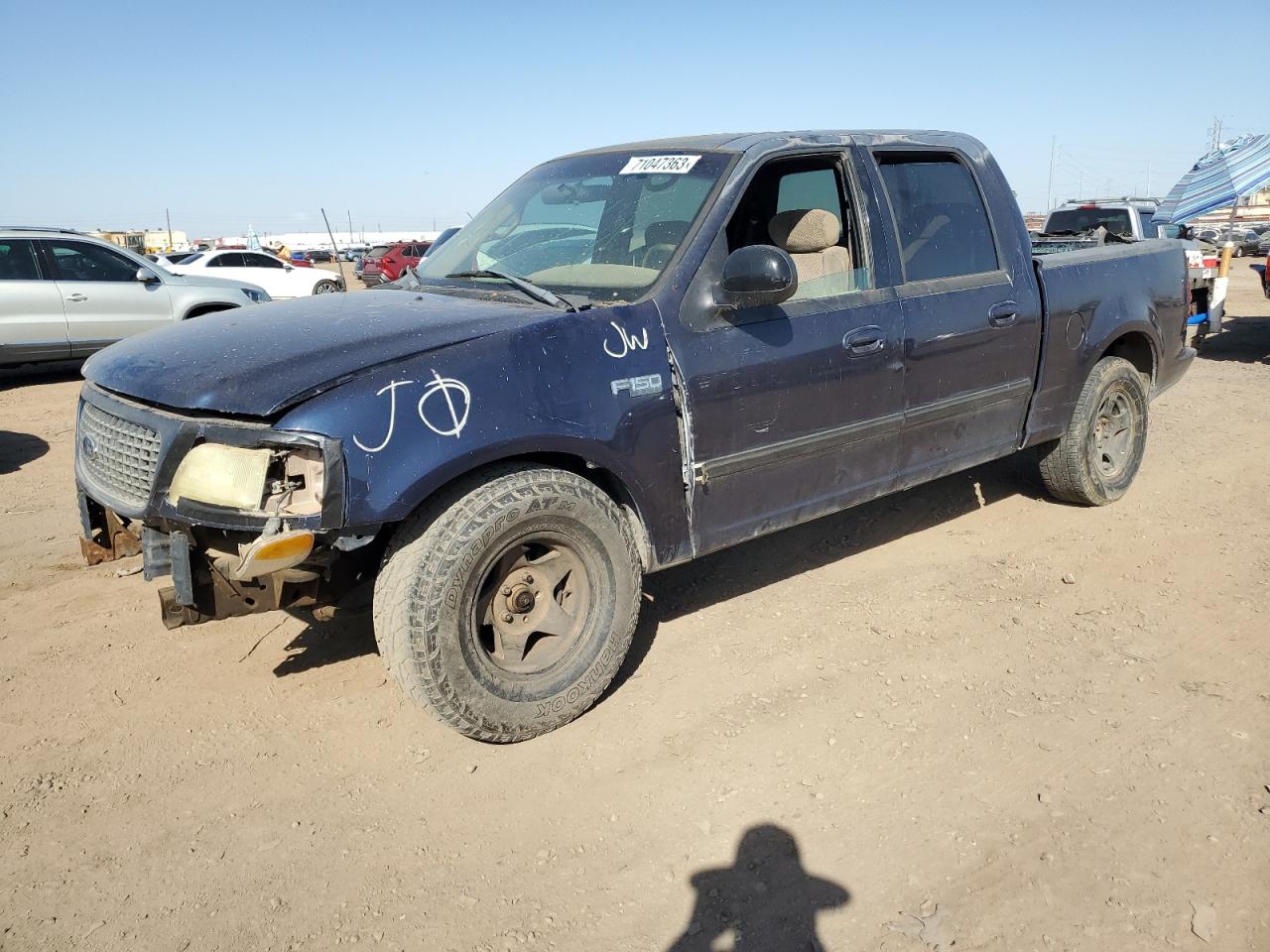 Изображение 1 2001 FORD F150 SUPERCREW 2001 с VIN 1FTRW07W71KA53140