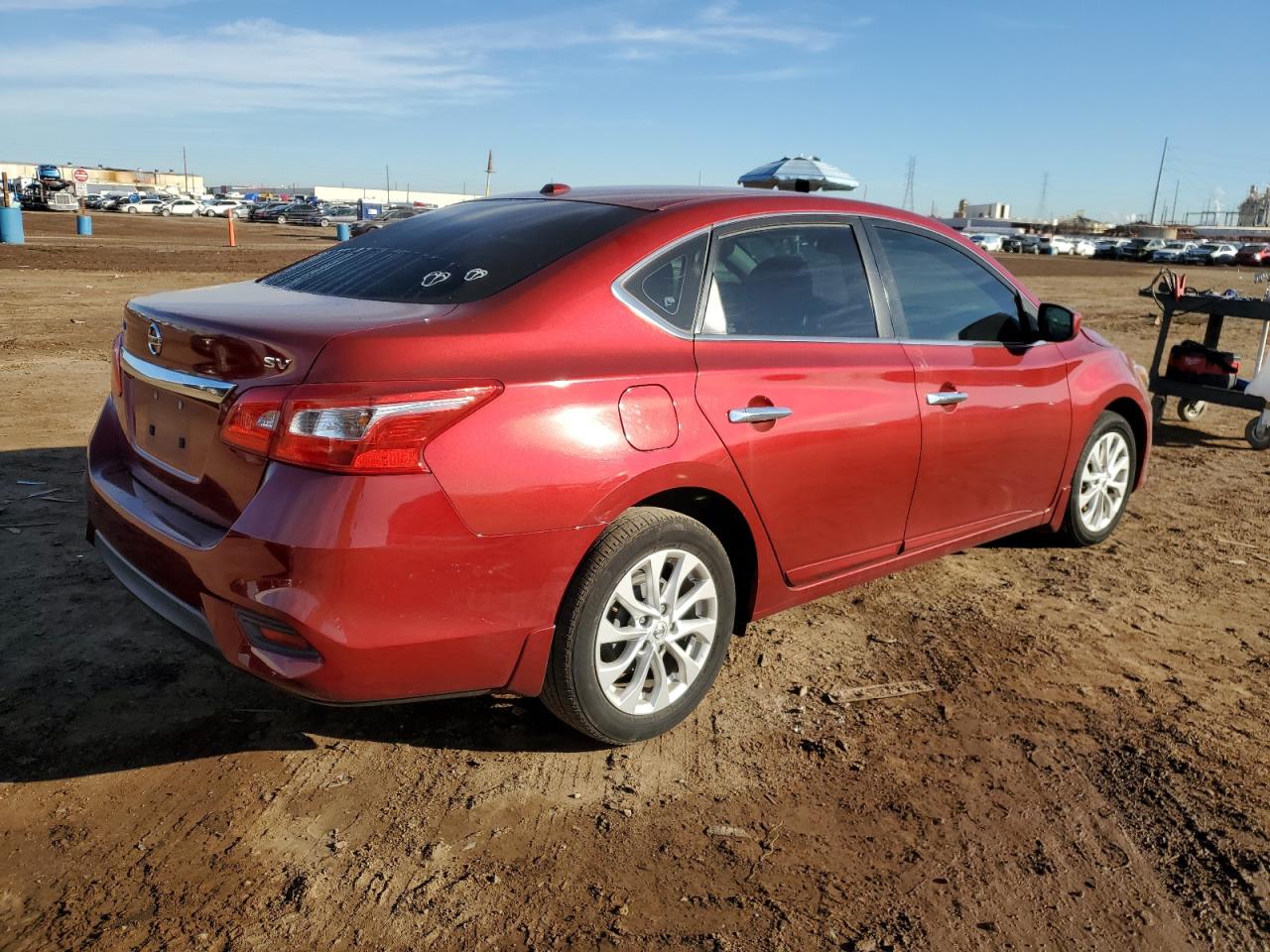 Image 3 of 2018 NISSAN SENTRA S 2018 with VIN 3N1AB7AP1JY250487