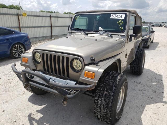 Image 2 of 2003 JEEP WRANGLER / TJ SAHARA 2003 with VIN 1J4FA59S73P350479