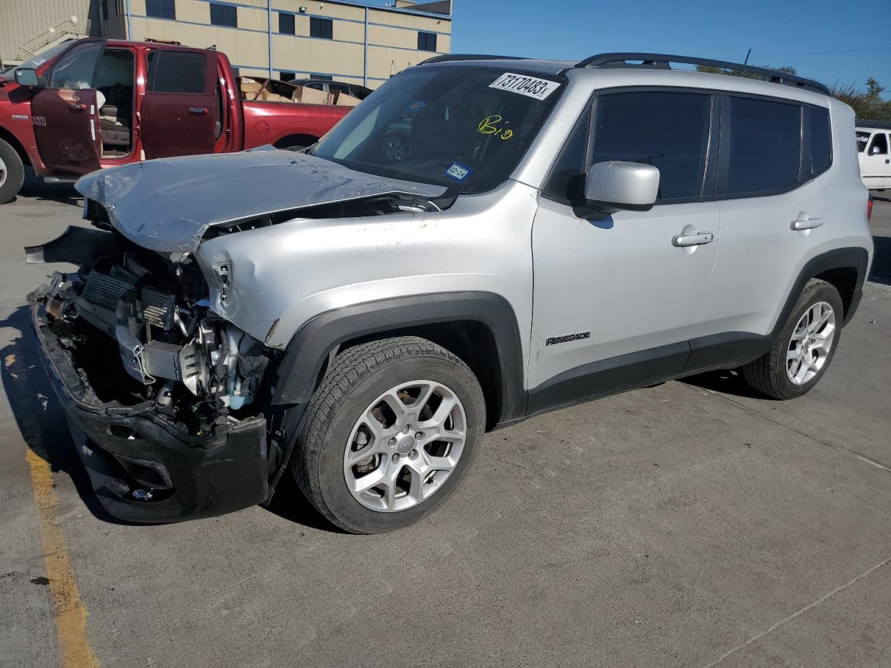 Obraz 1 z 2018 JEEP RENEGADE LATITUDE 2018 z VIN ZACCJABB3JPJ36257
