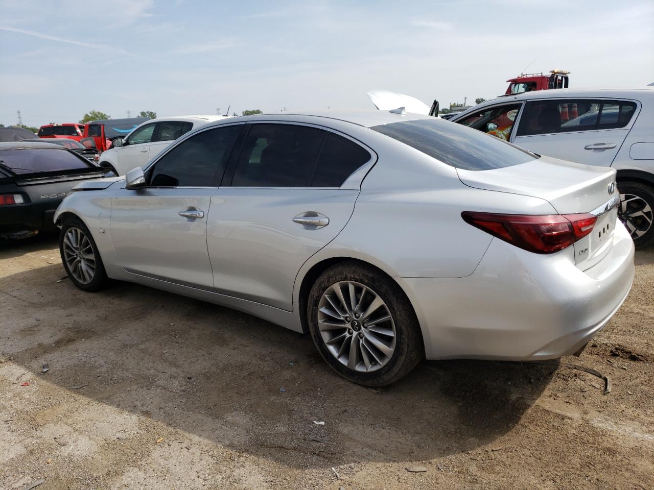 Изображение 2 2020 INFINITI Q50 PURE 2020 с VIN JN1EV7ARXLM256286