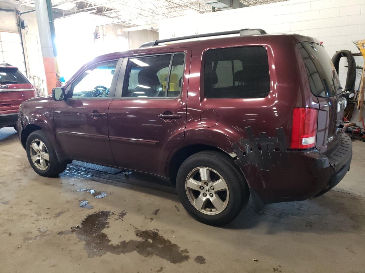 Изображение 2 2009 HONDA PILOT EXL 2009 с VIN 5FNYF48539B030648
