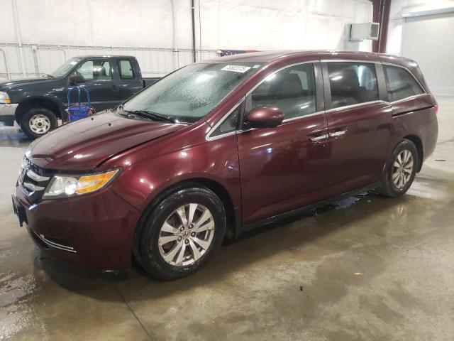 Image 1 of 2015 HONDA ODYSSEY EXL 2015 with VIN 5FNRL5H69FB110091