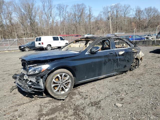 Image 1 of 2017 MERCEDES-BENZ C 300 4MATIC 2017 with VIN 55SWF4KB9HU213846
