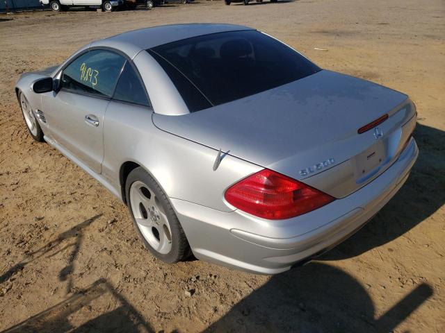 Image 3 of 2004 MERCEDES-BENZ SL 500 2004 with VIN WDBSK75FX4F064802