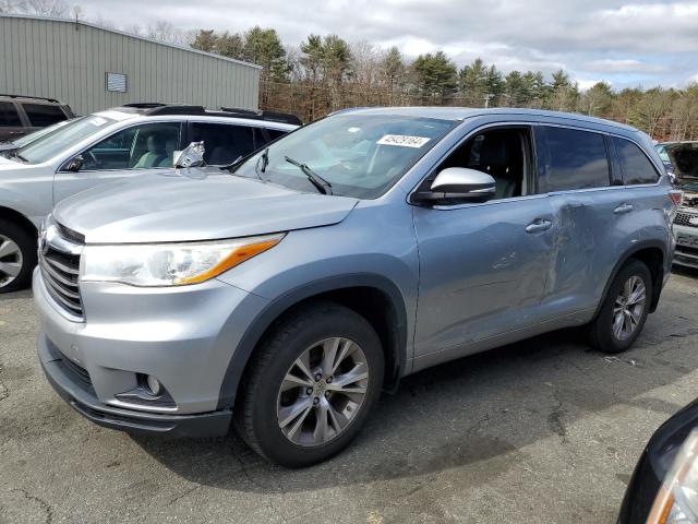 Изображение 1 2014 TOYOTA HIGHLANDER XLE 2014 с VIN 5TDJKRFH9ES049749