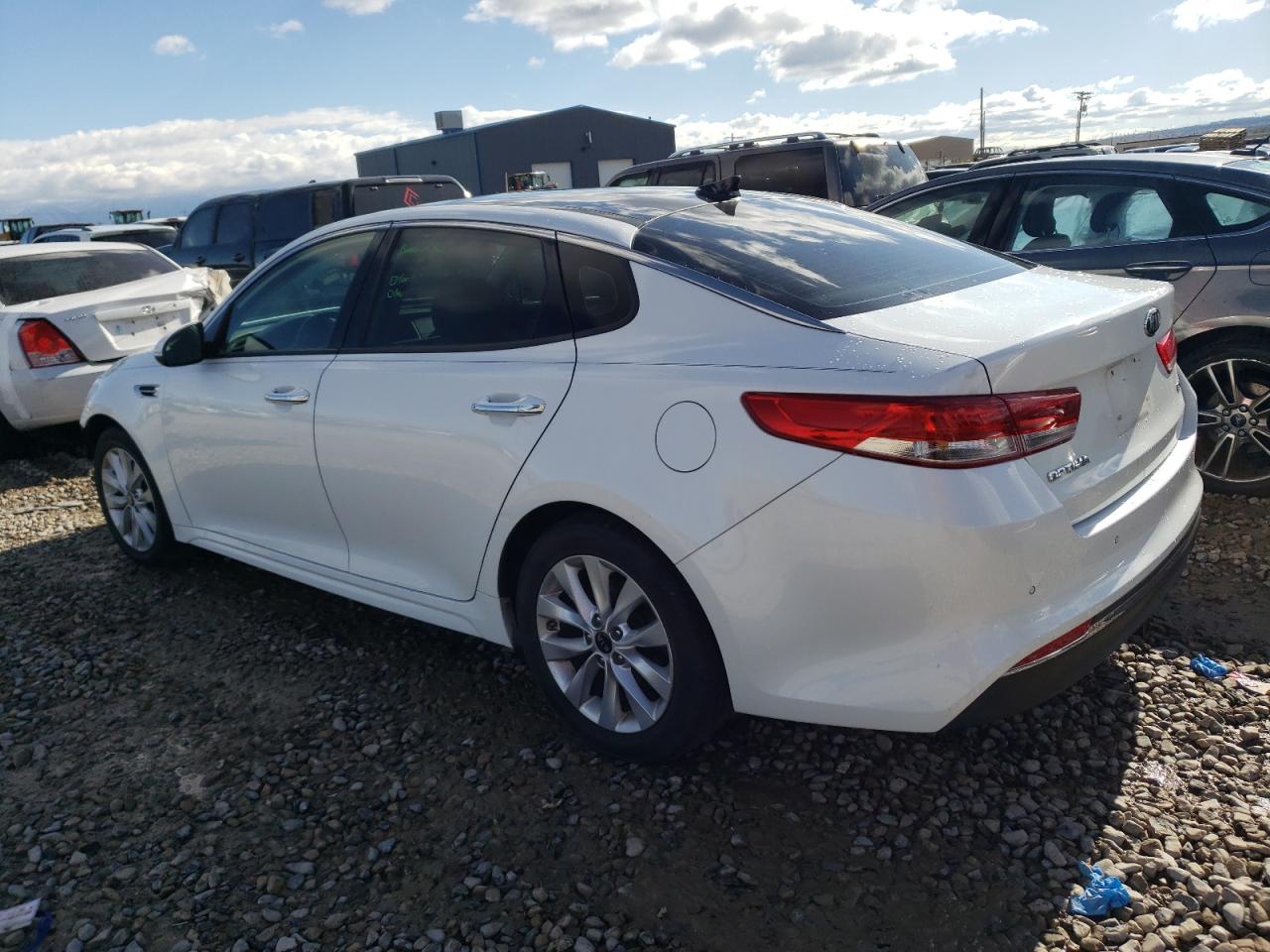 Image 2 of 2016 KIA OPTIMA EX 2016 with VIN 5XXGU4L37GG070443