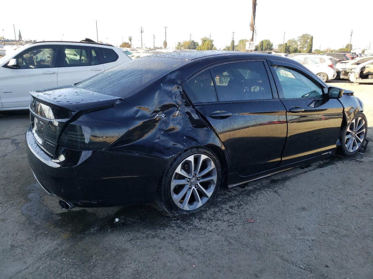 Image 3 of 2015 HONDA ACCORD SPORT 2015 with VIN 1HGCR2F56FA119841