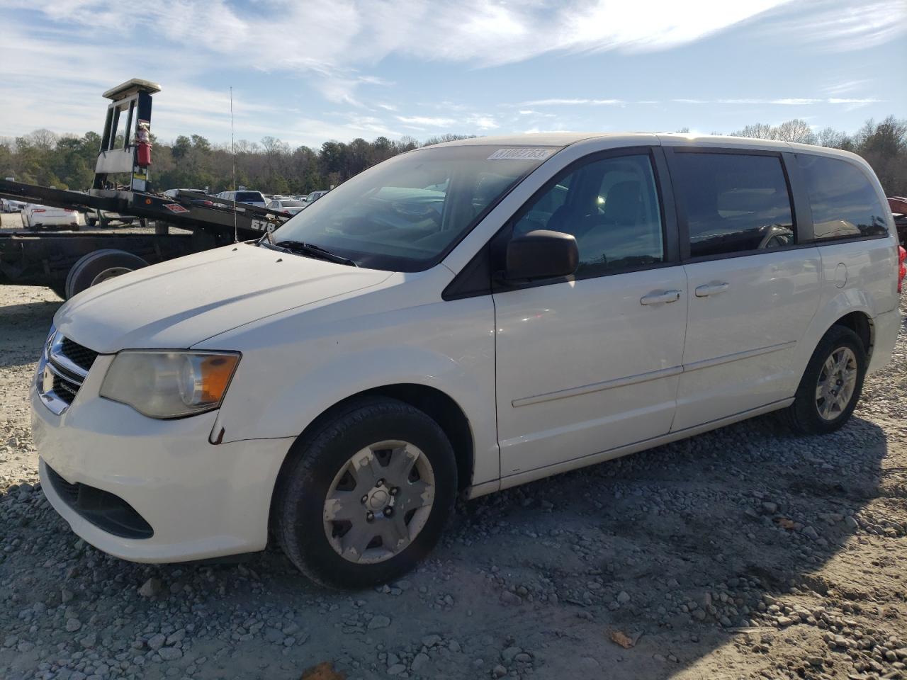 2012 DODGE GRAND CARAVAN SE 2012 image