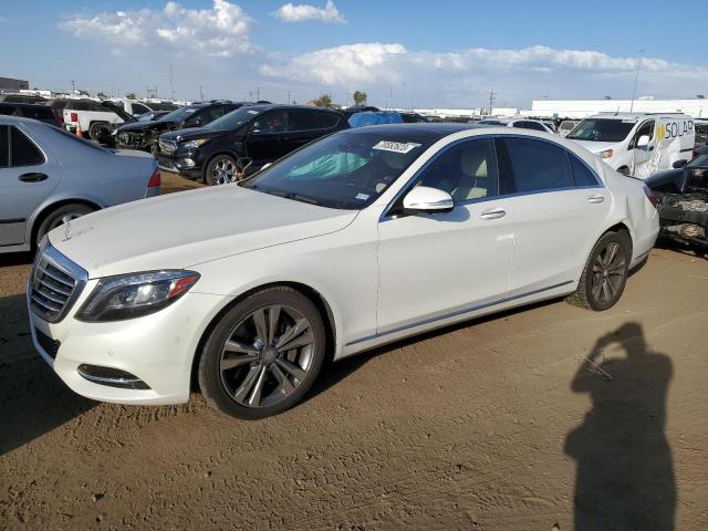 Image 1 of 2015 MERCEDES-BENZ S 550 4MATIC 2015 with VIN WDDUG8FB6FA145993
