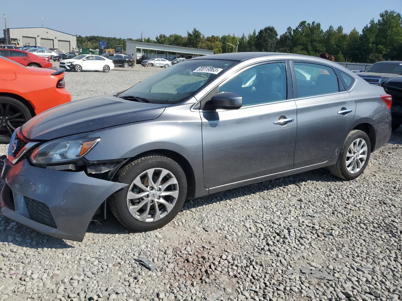 Изображение 1 2019 NISSAN SENTRA S 2019 с VIN 3N1AB7AP4KY432587
