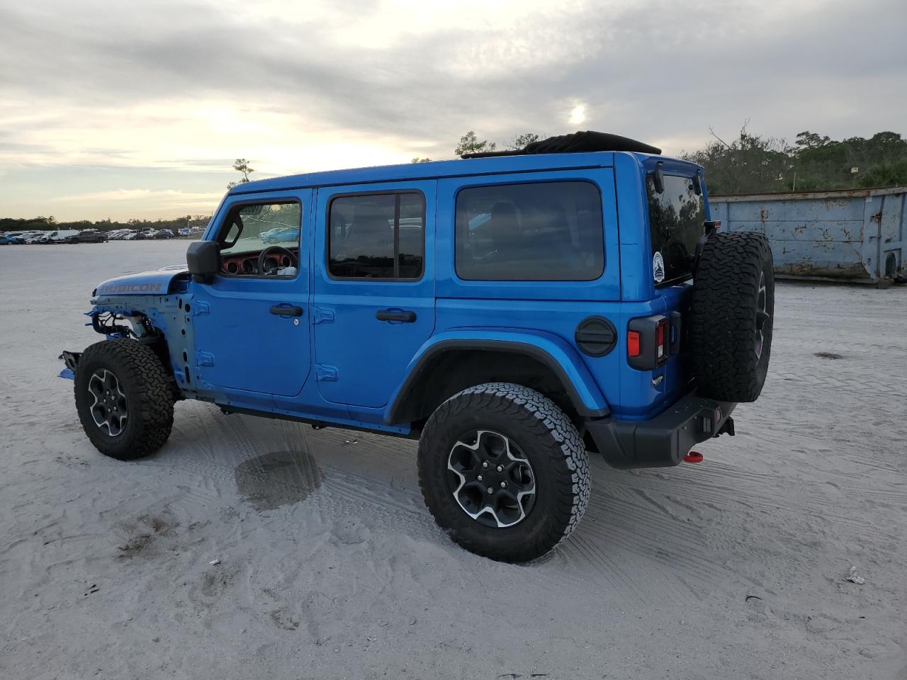 Image 2 of 2023 JEEP WRANGLER RUBICON 2023 with VIN 1C4HJXFG6PW657776