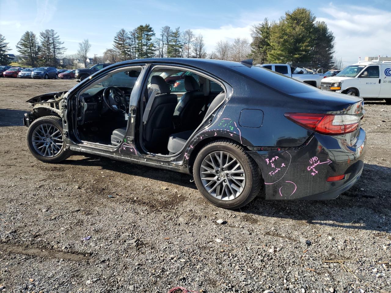 Image 2 of 2018 LEXUS ES 350 2018 with VIN 58ABK1GG3JU114066