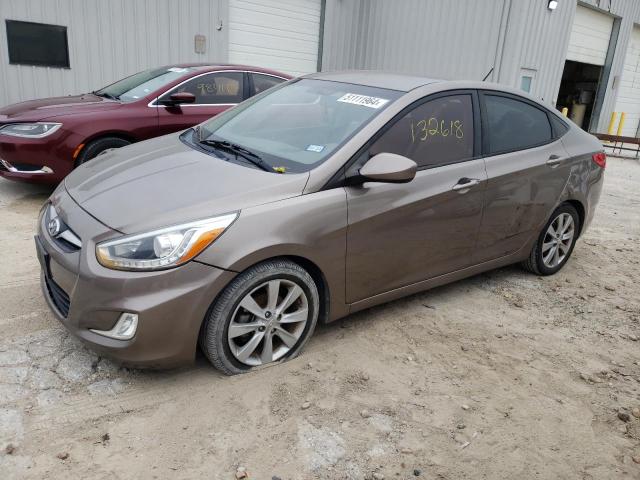 Image 1 of 2014 HYUNDAI ACCENT GLS 2014 with VIN KMHCU4AE9EU614933