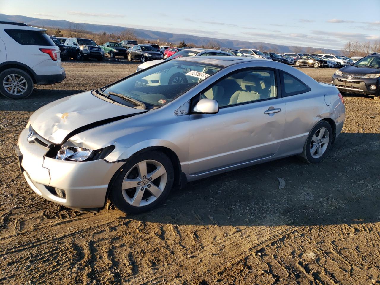 Image 1 of 2007 HONDA CIVIC EX 2007 with VIN 2HGFG12817H563306