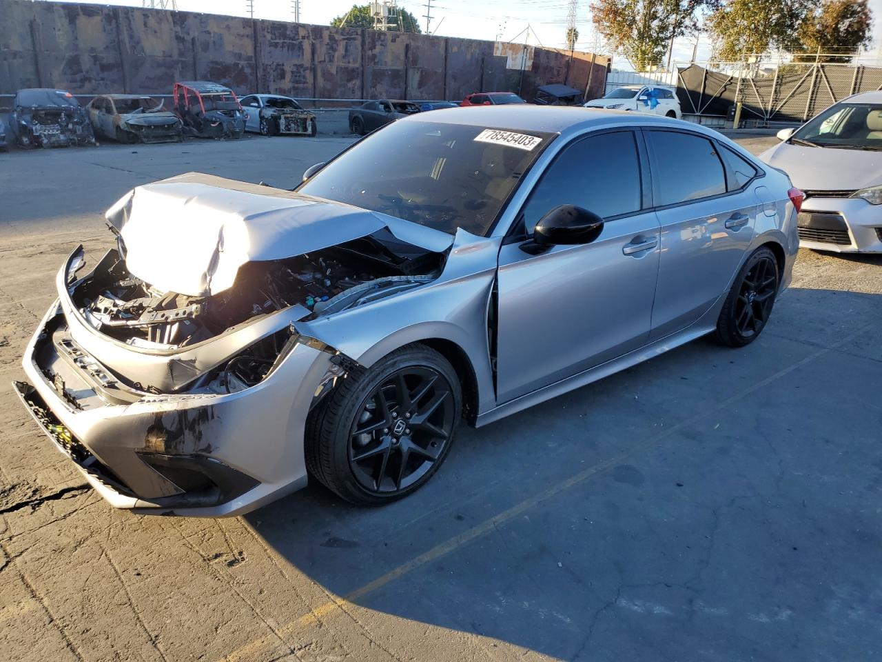 Image 1 of 2022 HONDA CIVIC SPORT 2022 with VIN 2HGFE2F53NH609856
