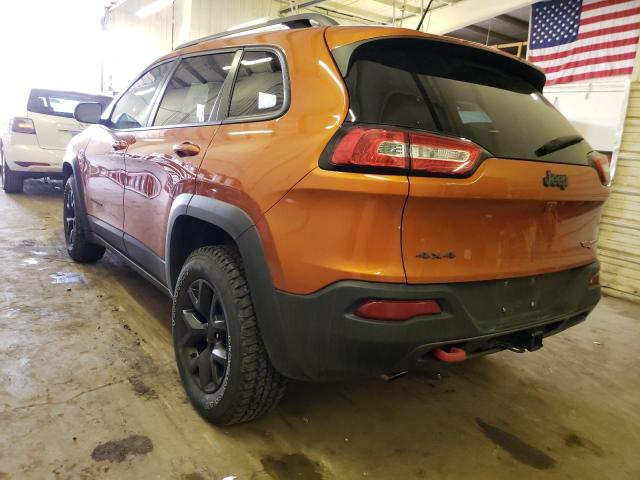 Image 2 of 2015 JEEP CHEROKEE TRAILHAWK 2015 with VIN 1C4PJMBB9FW504358