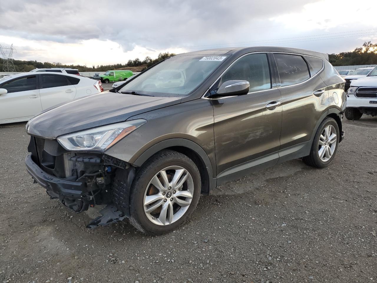 Image 1 of 2013 HYUNDAI SANTA FE SPORT  2013 with VIN 5XYZW3LA6DG090878
