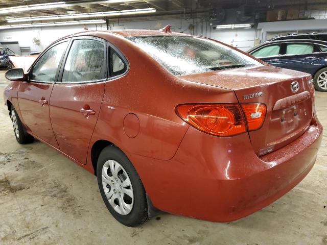 Image 2 of 2009 HYUNDAI ELANTRA GLS 2009 with VIN KMHDU46D69U746770