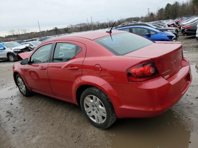 Image 2 of 2014 DODGE AVENGER SE 2014 with VIN 1C3CDZAB5EN144003