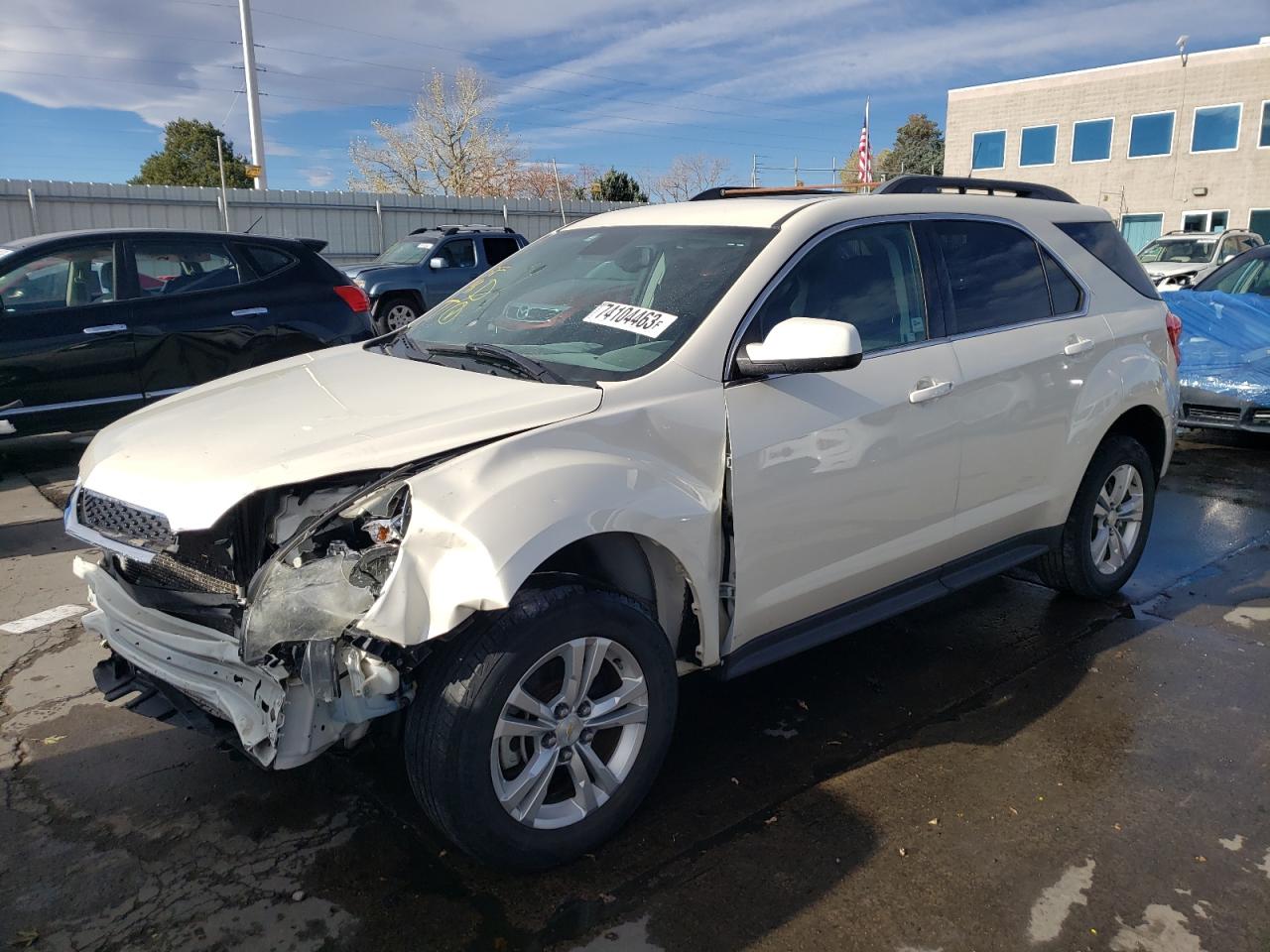 Obraz 1 z 2013 CHEVROLET EQUINOX LT 2013 z VIN 1GNALPEK9DZ112626