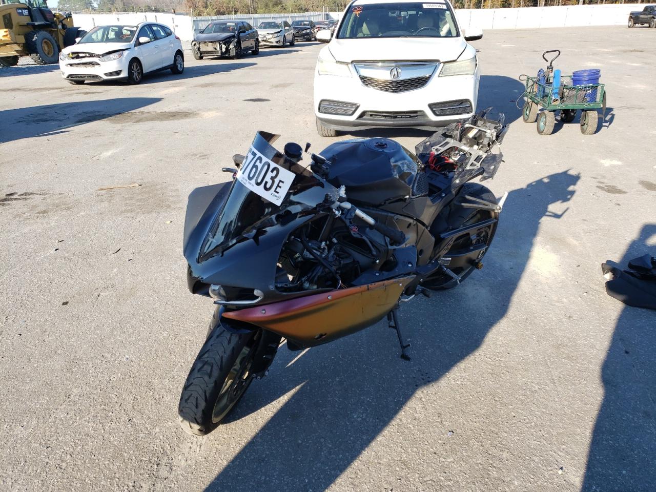 Image 2 of 2012 YAMAHA YZFR1  2012 with VIN JYARN23E4CA013551