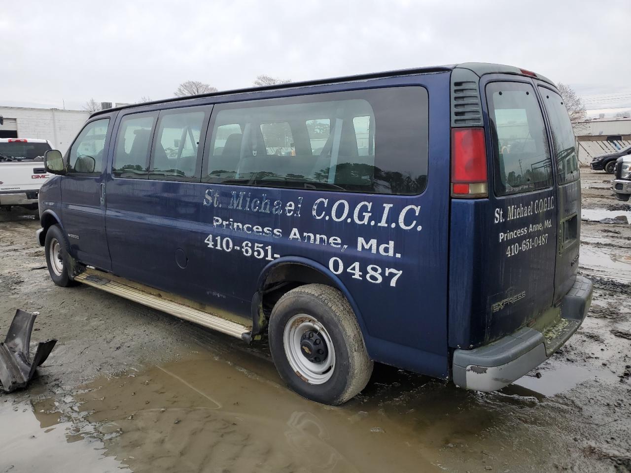 Изображение 2 2002 CHEVROLET EXPRESS G3500  2002 с VIN 1GAHG39R421225299