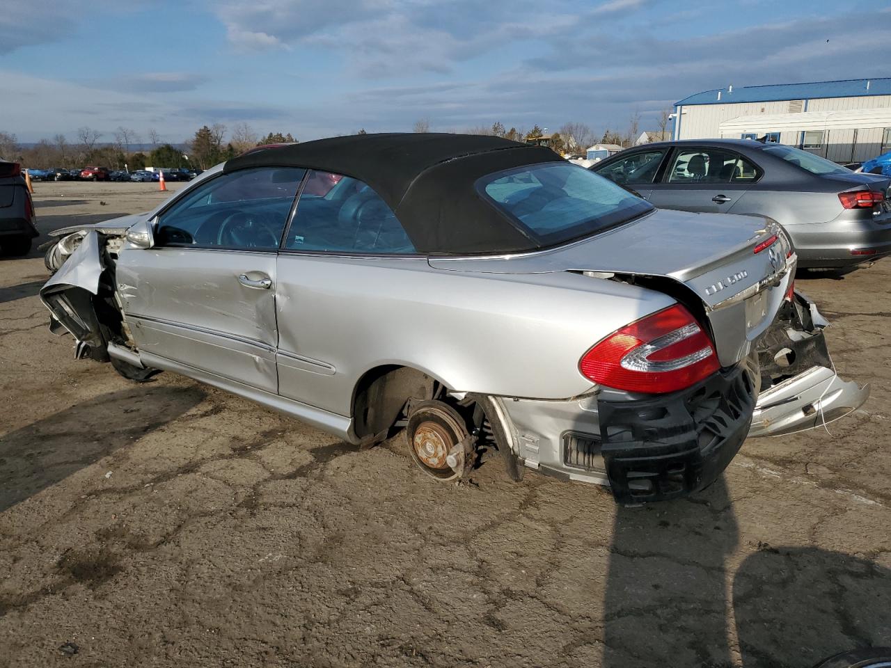 Image 2 of 2005 MERCEDES-BENZ CLK 500 2005 with VIN WDBTK75G95T043116