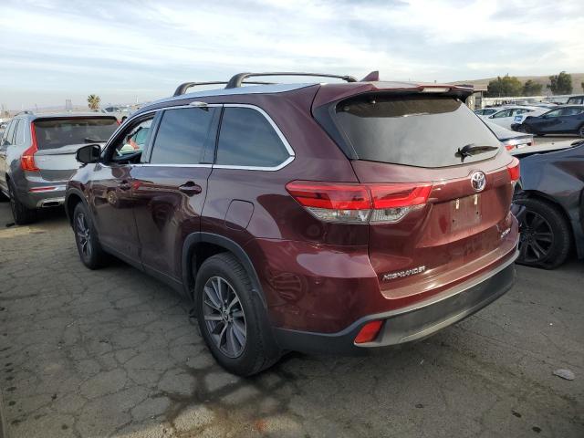 Image 2 of 2019 TOYOTA HIGHLANDER SE 2019 with VIN 5TDJZRFH6KS716106