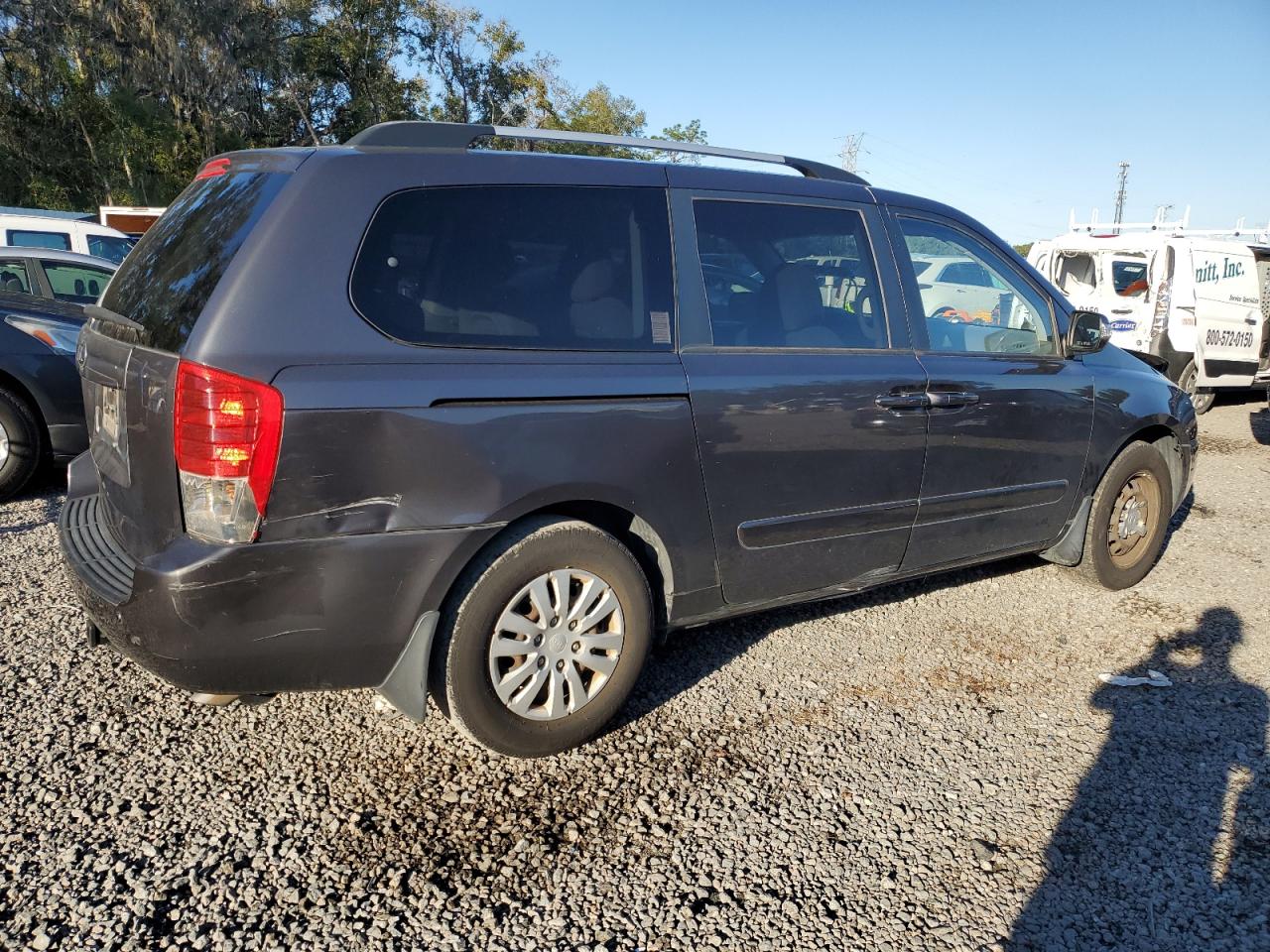 Obraz 3 z 2012 KIA SEDONA LX 2012 z VIN KNDMG4C76C6507239
