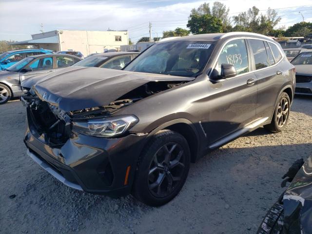Image 1 of 2022 BMW X3 SDRIVE30I 2022 with VIN 5UX43DP09N9L73142
