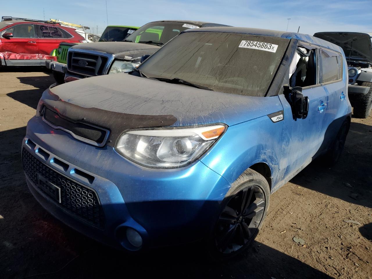 Image 1 of 2015 KIA SOUL + 2015 with VIN KNDJP3A52F7146458