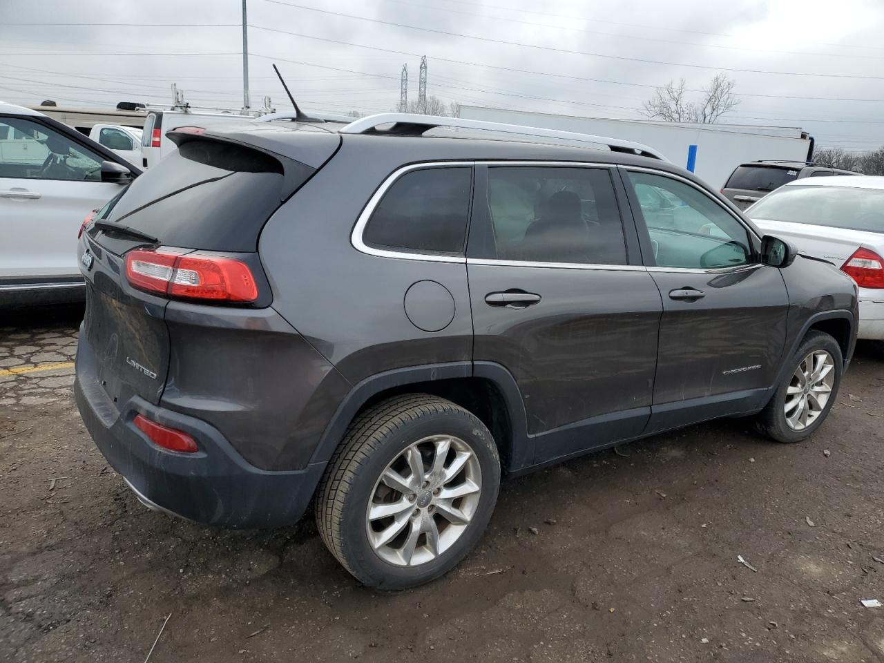 Image 3 of 2014 JEEP CHEROKEE LIMITED 2014 with VIN 1C4PJLDS6EW188522