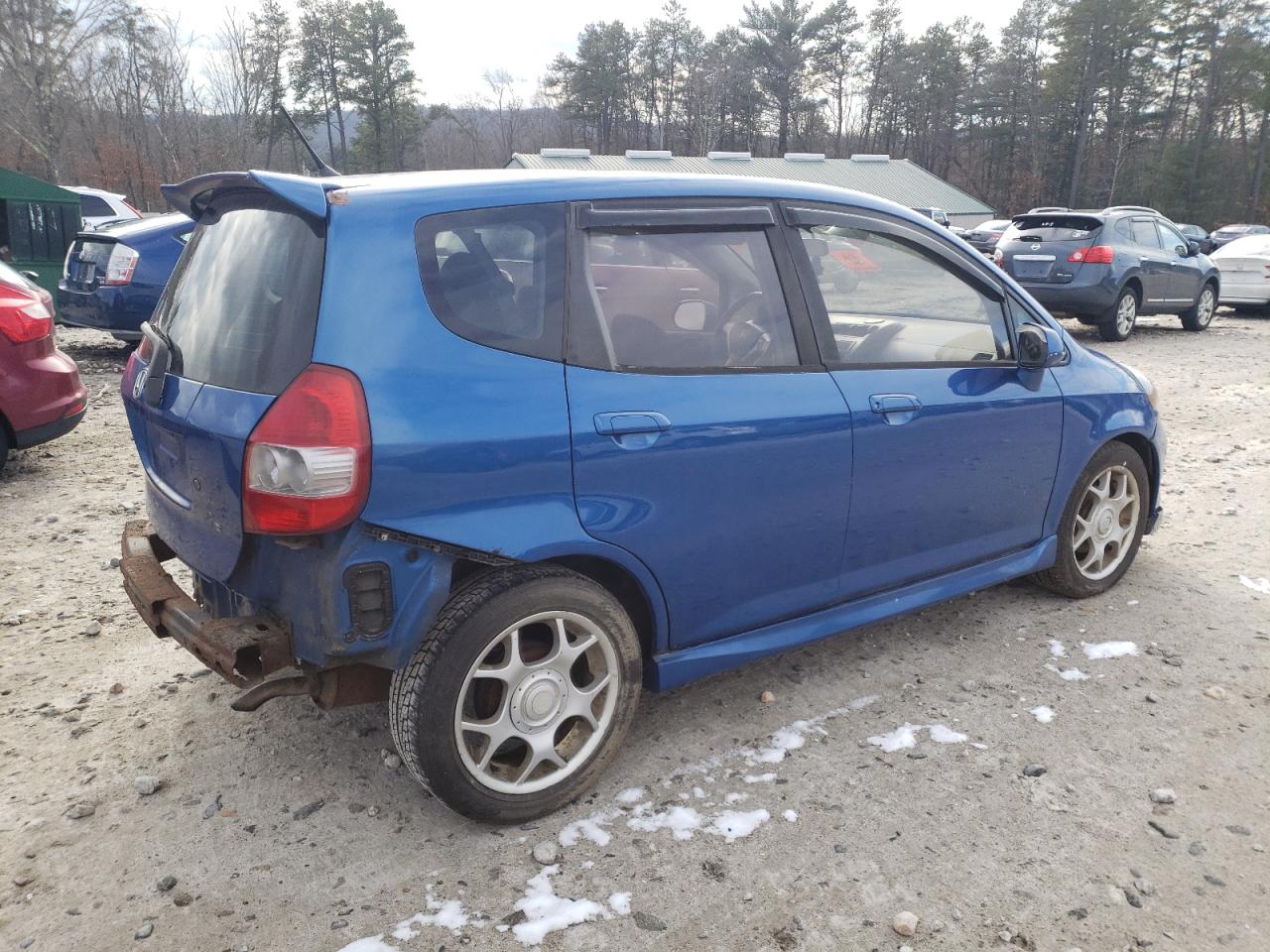 Изображение 3 2007 HONDA FIT  2007 с VIN JHMGD38477S027639