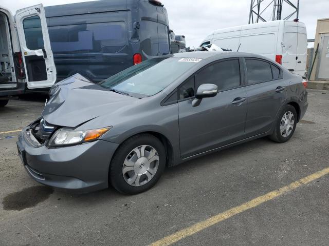 Image 1 of 2012 HONDA CIVIC HYBRID L 2012 with VIN JHMFB4F33CS002328